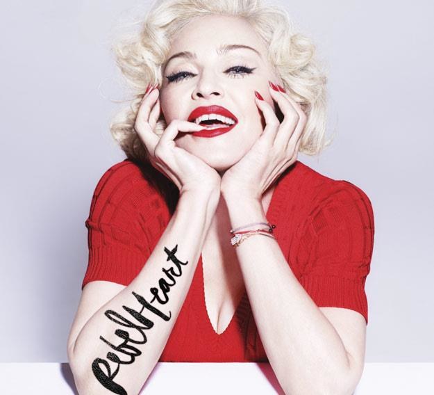 Madonna na okładce albumu "Rebel Heart"