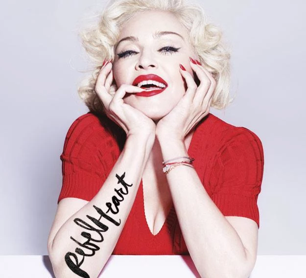 Madonna na okładce albumu "Rebel Heart" Madonna na okładce albumu "Rebel Heart"