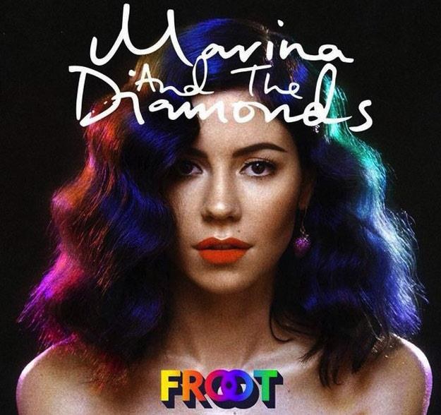 Marina Diamandis na okładce albumu "Froot"