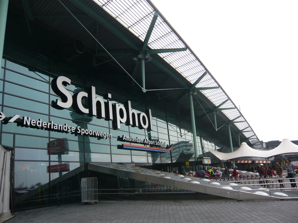 Budynek lotniska Schiphol