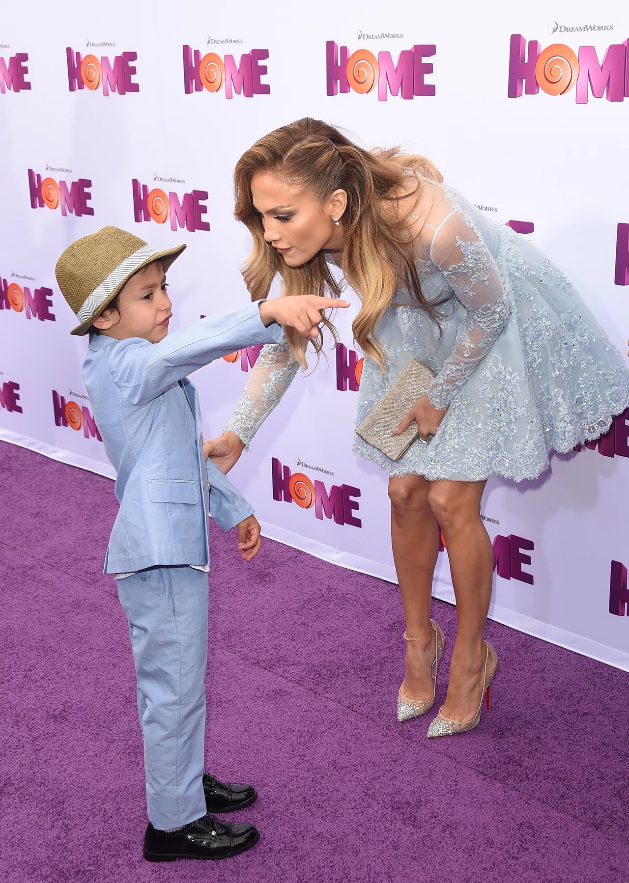Jennifer Lopez z synem Jennifer Lopez z synem