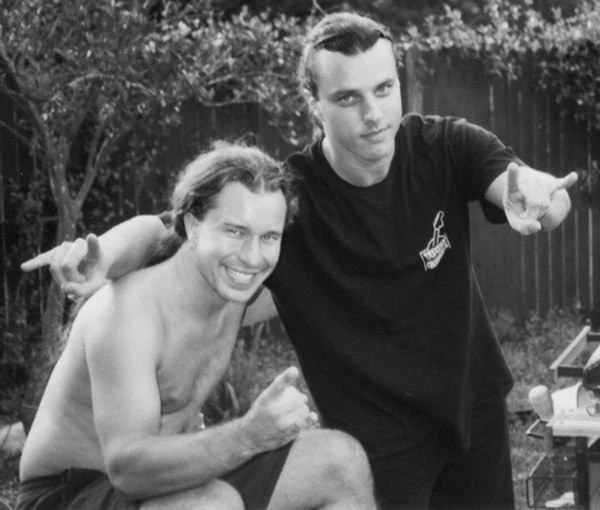 Scott Clendenin i Chuck Schuldiner (Death)