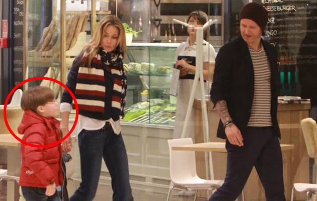 Małgorzata Rozenek ze Stasiem, Tadzikiem i Radziem Małgorzata Rozenek ze Stasiem, Tadzikiem i Radziem