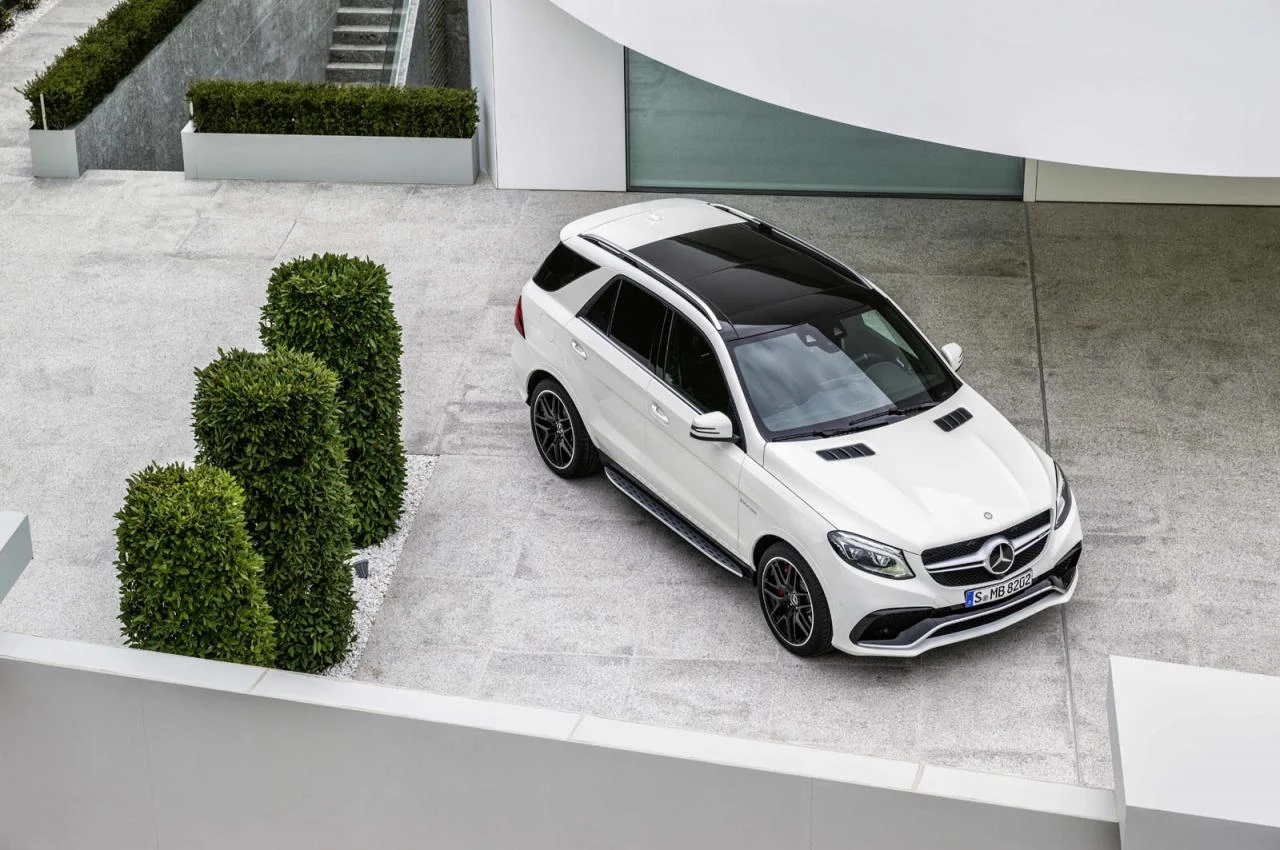 Mercedes GLE po liftingu Mercedes GLE po liftingu