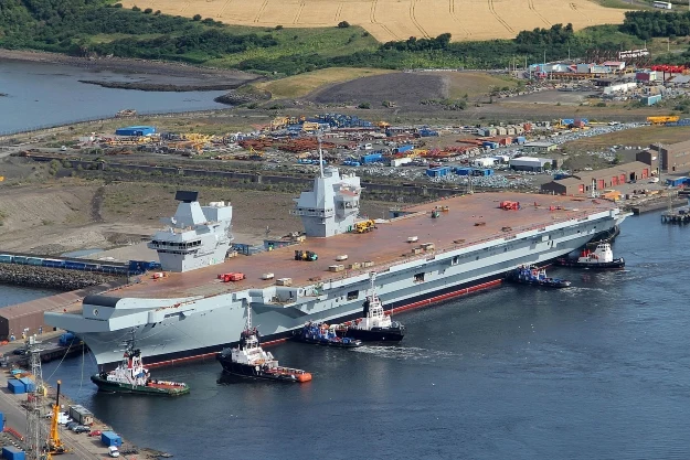 HMS "Queen Elizabeth".   Fot. defenceimagery.mod.uk