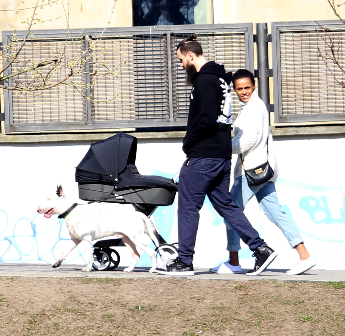 Ola Szwed z synkiem i partnerem Ola Szwed z synkiem i partnerem