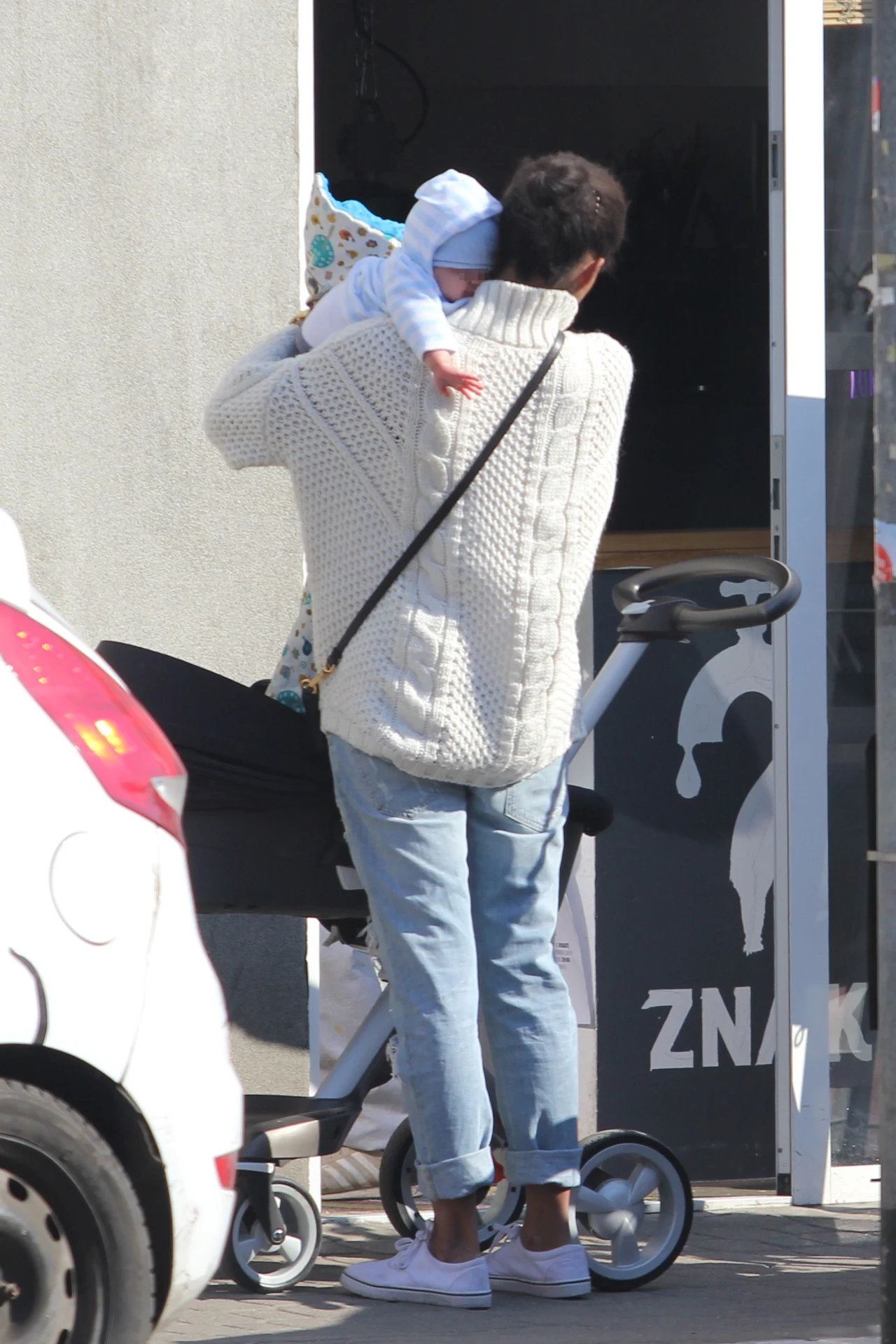 Ola Szwed z synkiem  Ola Szwed z synkiem