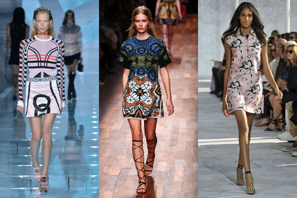 Pokazy wiosna/lato 2015 Versace/Valentino/Diane vion Furstenberg