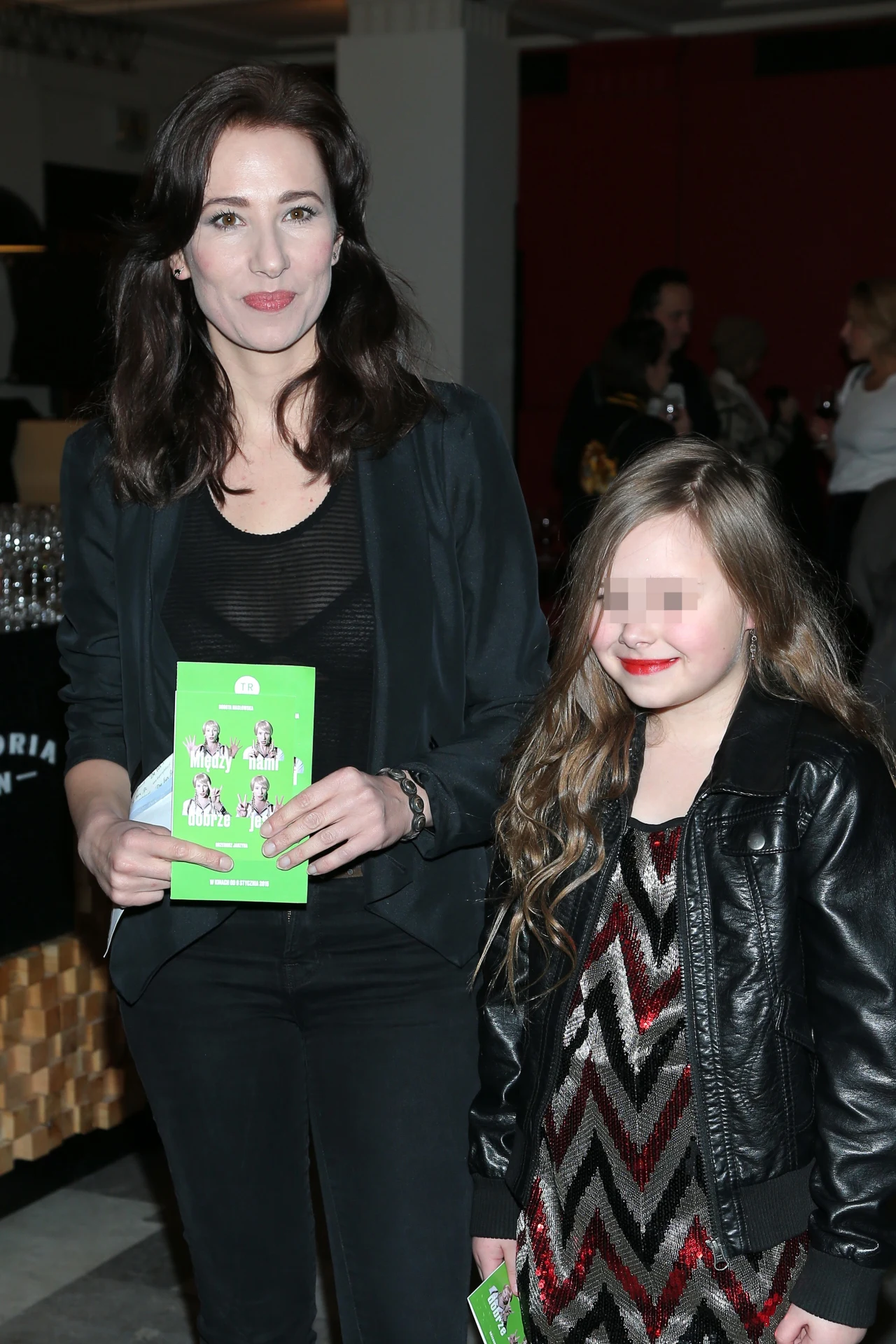 Aleksandra Popławska z córką Tosią Aleksandra Popławska z córką Tosią