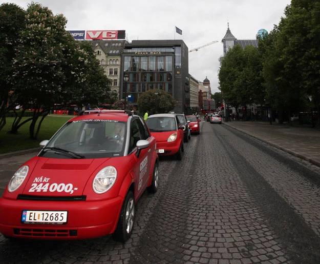 Elektryczne samochody w Norwegii