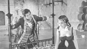 Zbigniew Cybulski i Iga Cembrzyńska w "Rękopisie znalezionym w Saragossie"