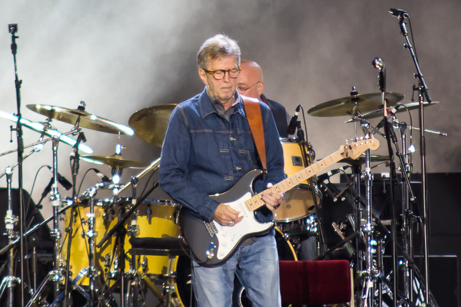 Eric Clapton uznawany jest za "boga gitary"