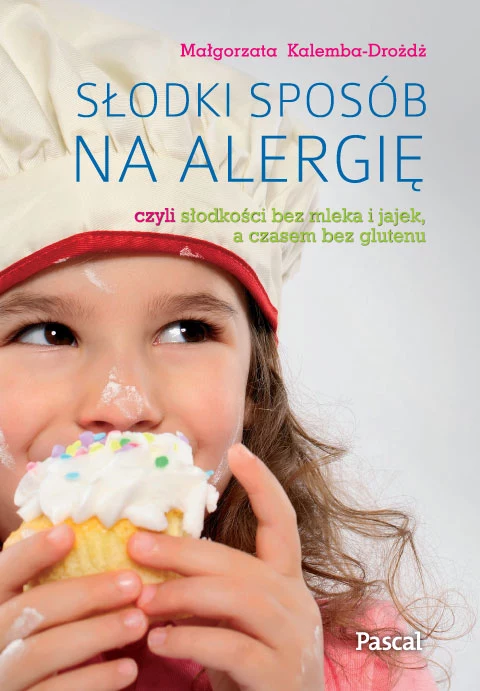 Okładka książki "Słodki przepis na alergię."
