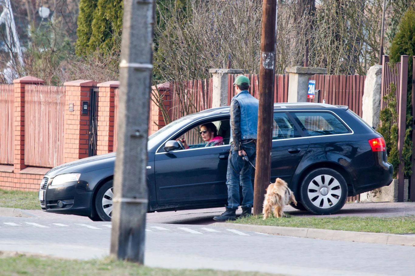 Agnieszka czule żegna się z Mikołajem 
