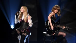 Madonna i Taylor Swift na scenie