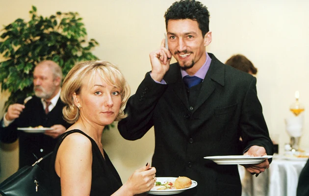 Dariusz Dudek z żoną Iwoną Dariusz Dudek z żoną Iwoną