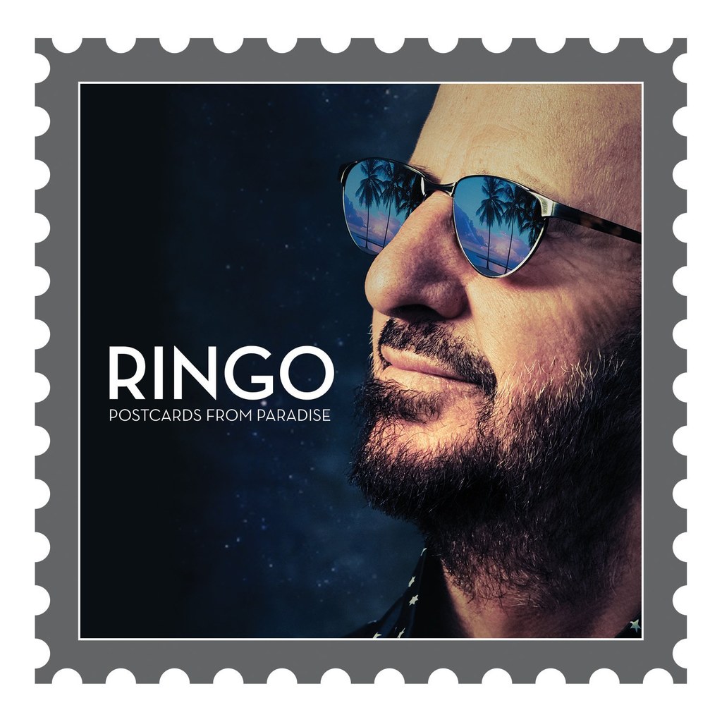 Ringo Starr na okładce płyty "Postcards from Paradise"