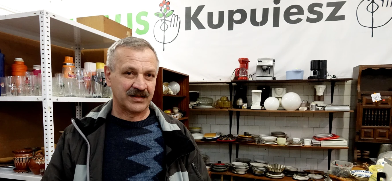 Marek w sklepie na Os. Willowym w Krakowie