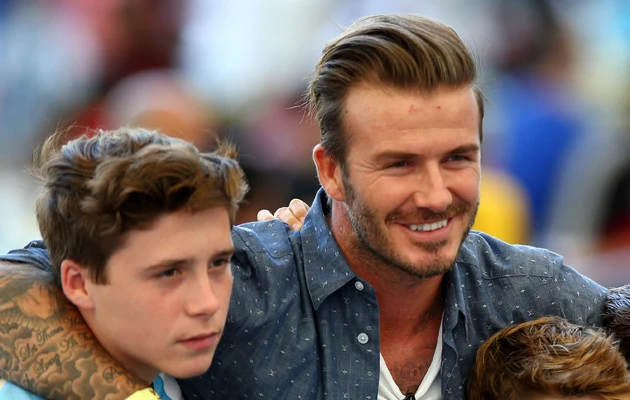 David Beckham skompromitował swojego syna publicznie! David Beckham skompromitował swojego syna publicznie!