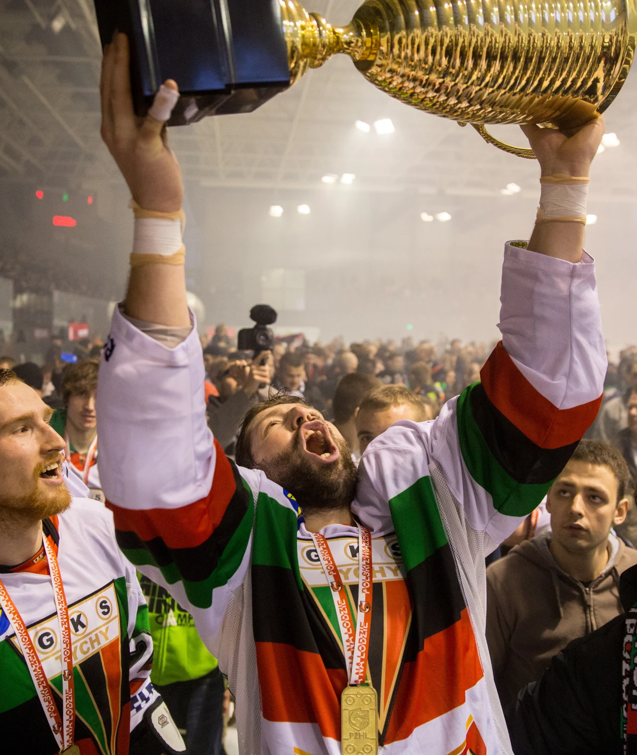 Hokeiści GKS-u Tychy na drugie w historii mistrzostwo Polski czekali 10 lat