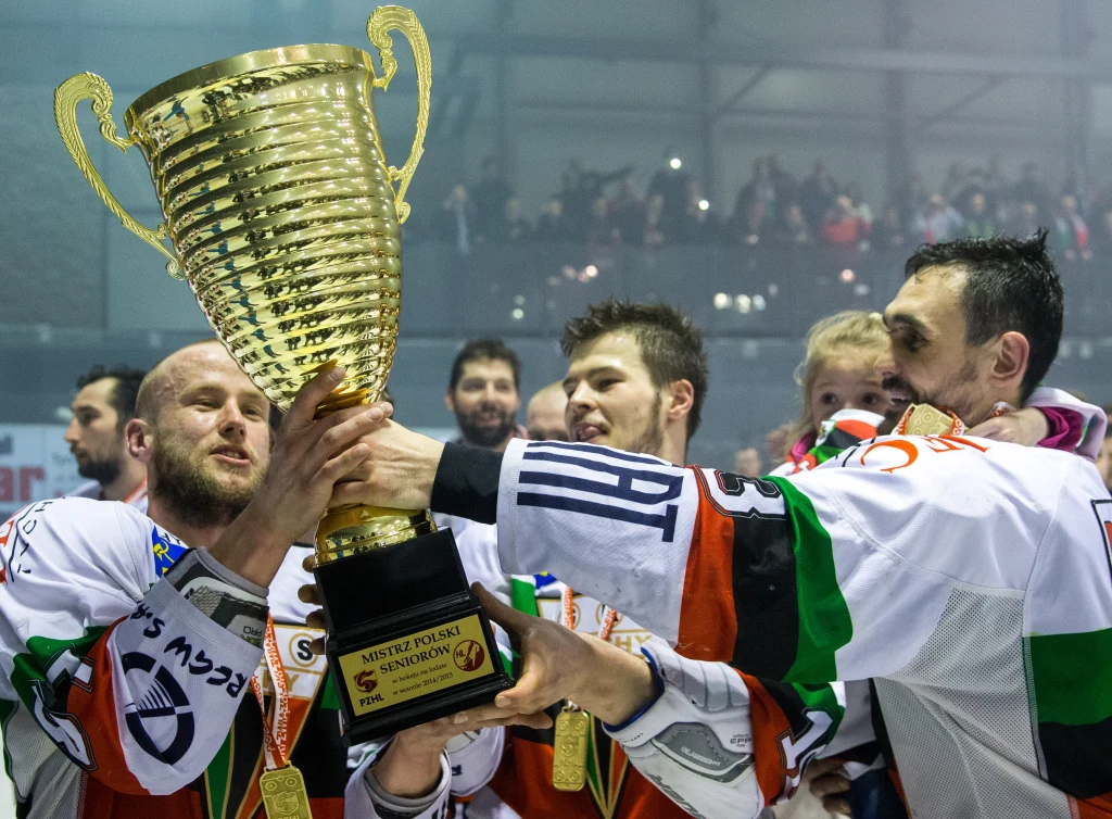 Hokeiści GKS-u Tychy na drugie w historii mistrzostwo Polski czekali 10 lat