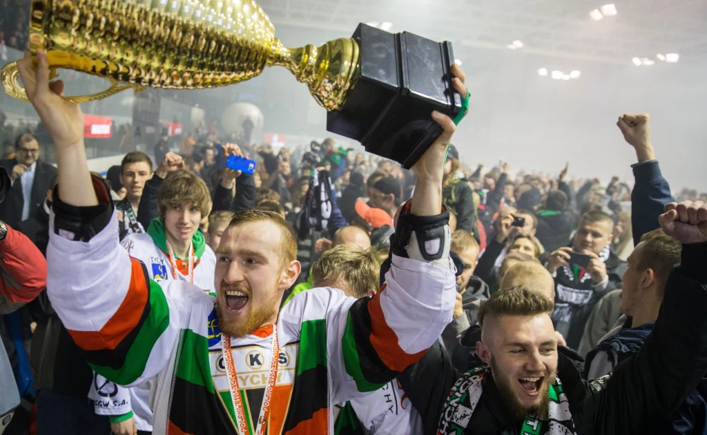 Hokeiści GKS-u Tychy na drugie w historii mistrzostwo Polski czekali 10 lat