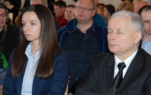 Marta Kaczyńska z wujem Jarosławem Marta Kaczyńska z wujem Jarosławem