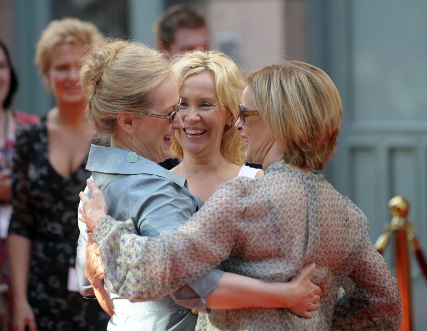 W 2008 r. na szwedzkiej premierze filmu "Mamma Mia!" z Ann-Frid Lyngstad i grającą główną rolę aktorką Meryl Streep. To wówczas doszło do pierwszego wspólnego zdjęcia wszystkich członków ABBY po 22 latach.