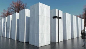 Zwycięski projekt panteonu-mauzoleum ofiar zbrodni komunistycznych na Łączce fot. Rada Ochrony Pamięci Walk i Męczeństwa