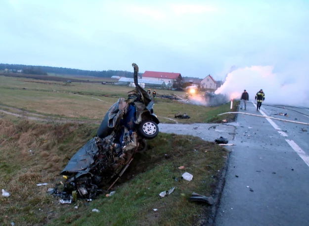 Osowy Grąd, miejsce tragicznego wypadku