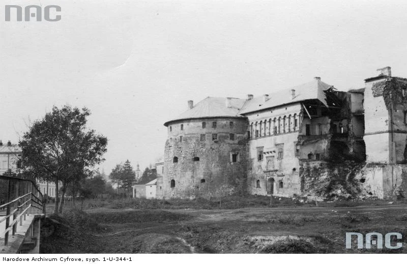 Brzeżany, zamek Sieniawskich