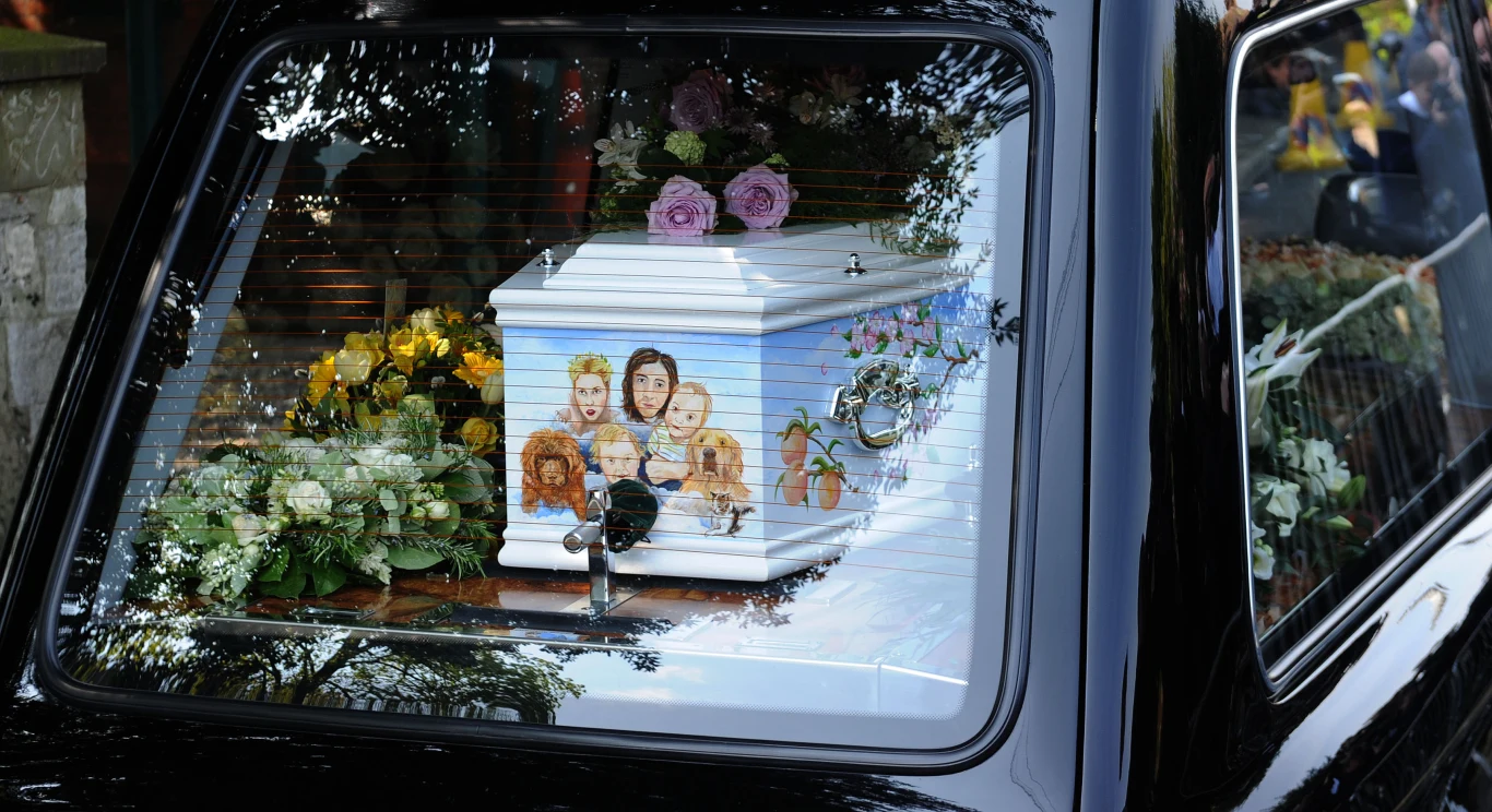 Trumna z ciałem Peaches