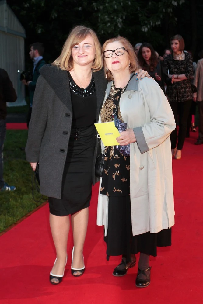 Stanisława Celińska z córką Olą