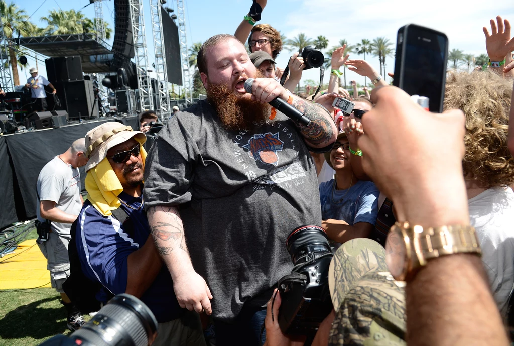 Action Bronson na jednym z koncertów