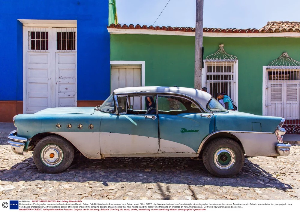 Zdjęcia z cyklu "Cubamerican: 100 American cars in Cuba"