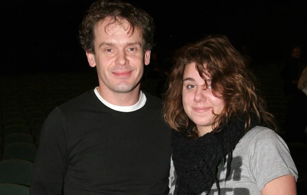 Tomasz Schimscheiner z córką Leną Tomasz Schimscheiner z córką Leną