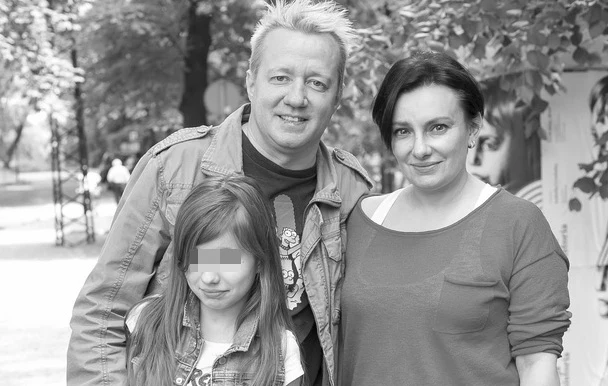 Robert Leszczyński, Alicja Borkowska i ich córka Vesna Robert Leszczyński, Alicja Borkowska i ich córka Vesna