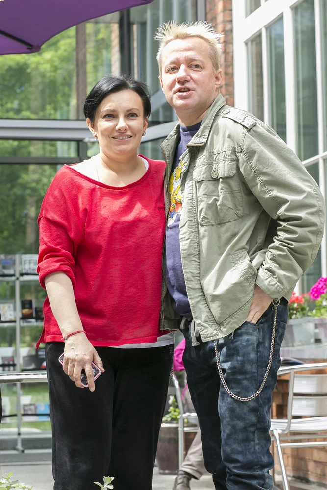 Alicja Borkowska i Robert Leszczyński Alicja Borkowska i Robert Leszczyński