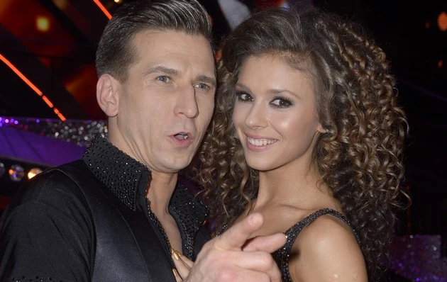 Tomasz Barański i Klaudia Halejcio
