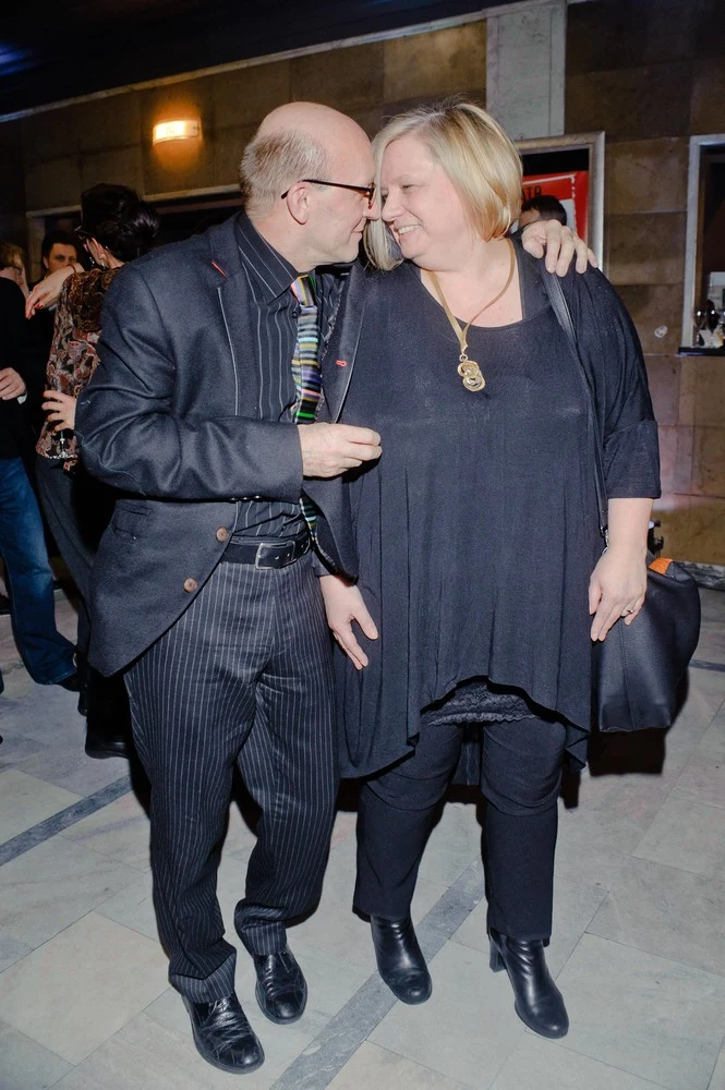 Artur Barciś z żoną