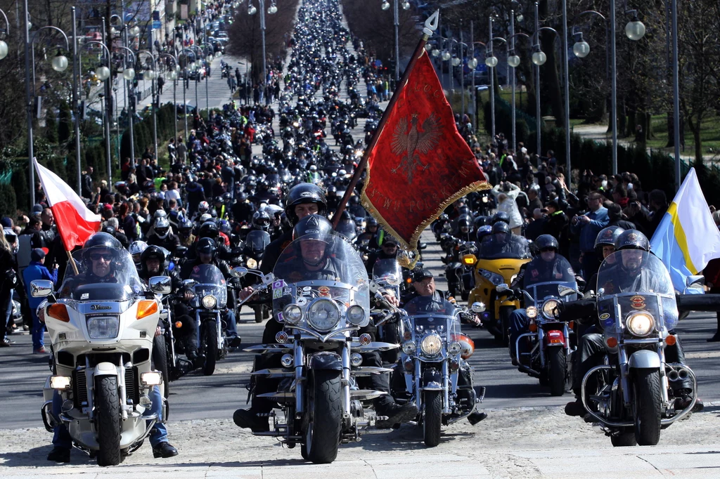 Motocykliście w Częstochowie