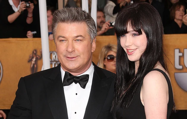 Ireland Baldwin z tatą