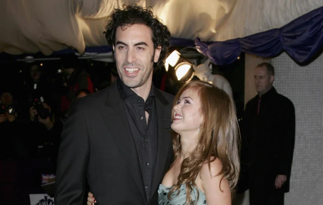 Sacha Baron Cohen z żoną