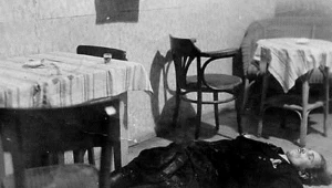 Zabójstwo "Bartka" 1 grudnia 1947 w gospodzie w Zabrzegu