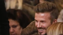 David Beckham z córką Harper