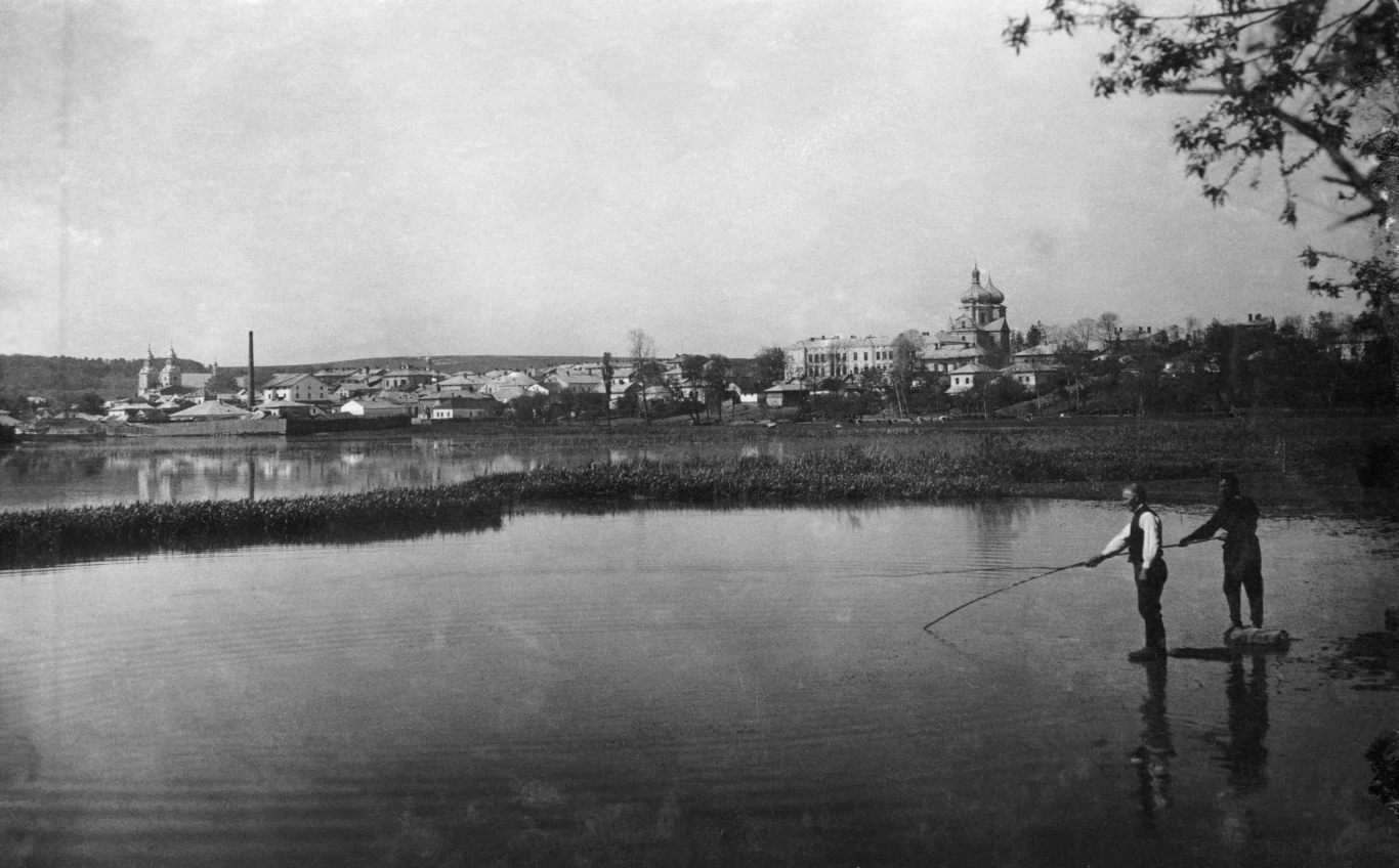 Zbaraż - widok ogólny, 1925