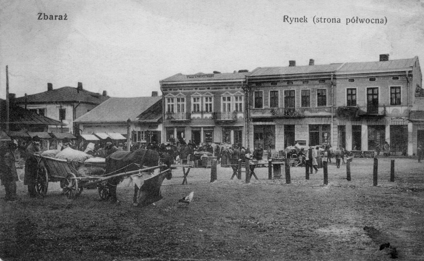 Zbaraż - Rynek główny  
