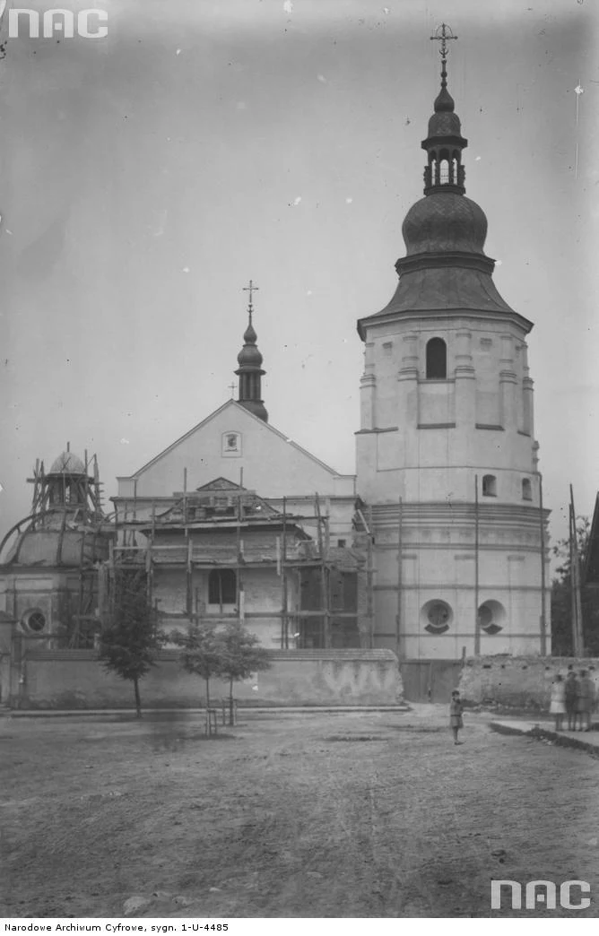 Olesko - Kościół Trójcy Świętej, 1927