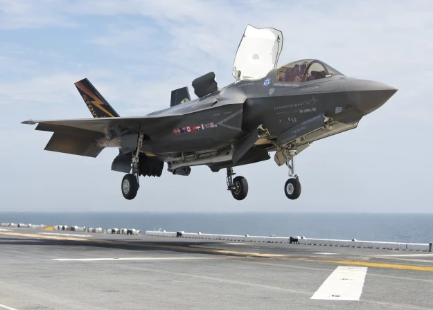 F-35B.   Fot. U.S. Navy photo courtesy of Lockheed Martin by Andy Wolfe/Released)/Released