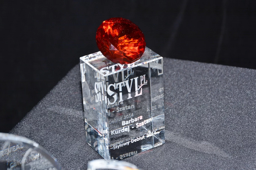 Statuetka Stylowy Debiut 2014 Statuetka Stylowy Debiut 2014
